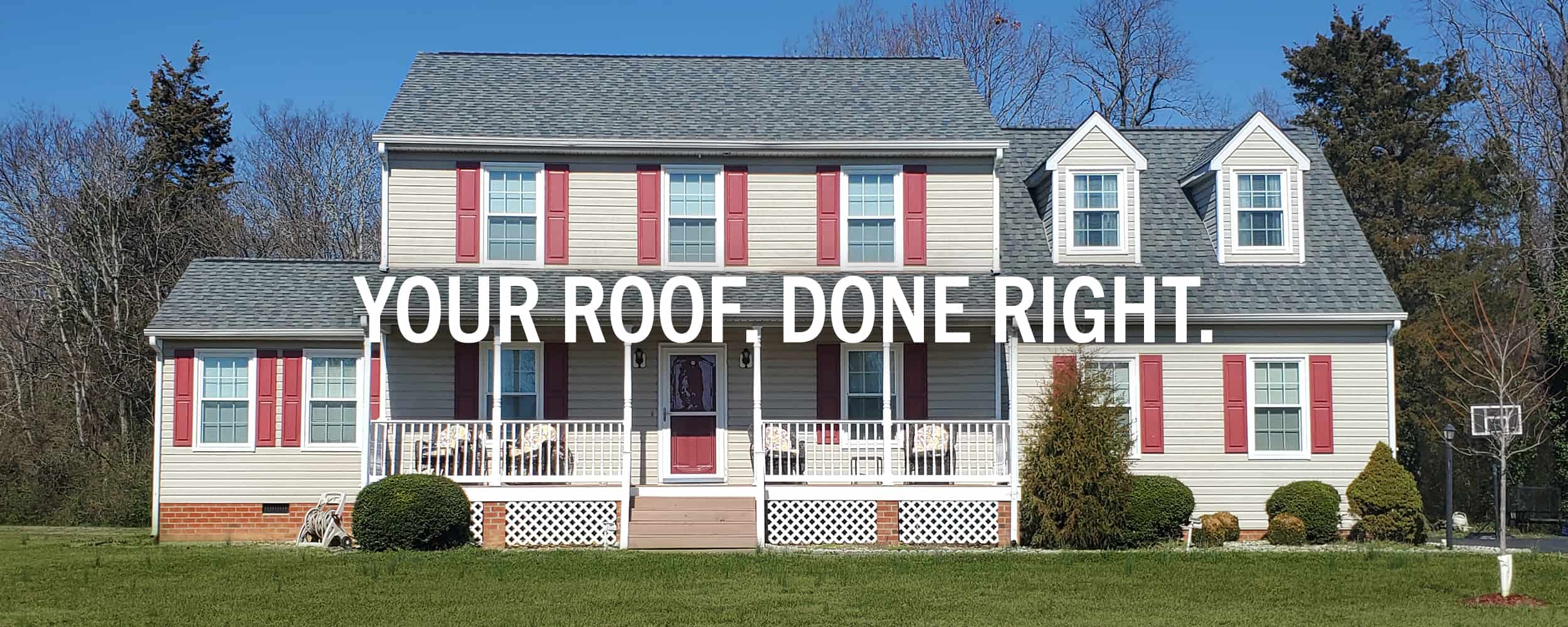 Restored Roof in Richmond Virginia